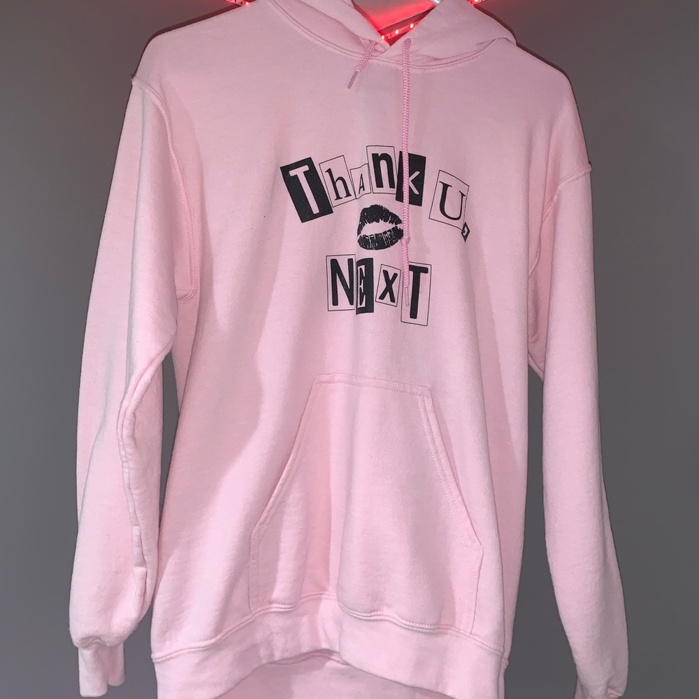 Pink “Thank U Next” Hoodie